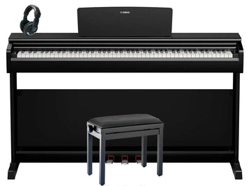 Yamaha -Pack- YDP146B Piano Digital Arius Negro + Banqueta y Auriculares 1