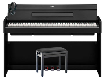 Yamaha -Pack- YDPS36B Piano Digital Arius Negro + Banqueta y Auriculares 1