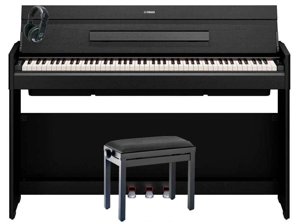 Yamaha -Pack- YDPS56B Piano Digital Arius Negro + Banqueta y Auriculares 1