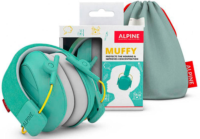 Alpine Muffy Kids MT Auriculares Protectores Niños Verde Claro 3