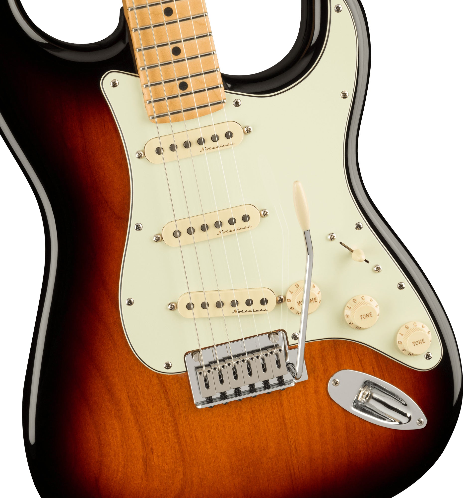 Fender Player Plus Stratocaster MN Guitarra Eléctrica 3 Colores Sunburst 4