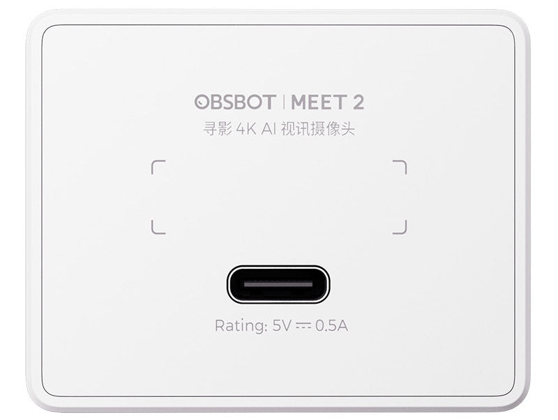 Obsbot Meet 2 CW Cámara Web 4K con Lente PTZ Cloud White 2