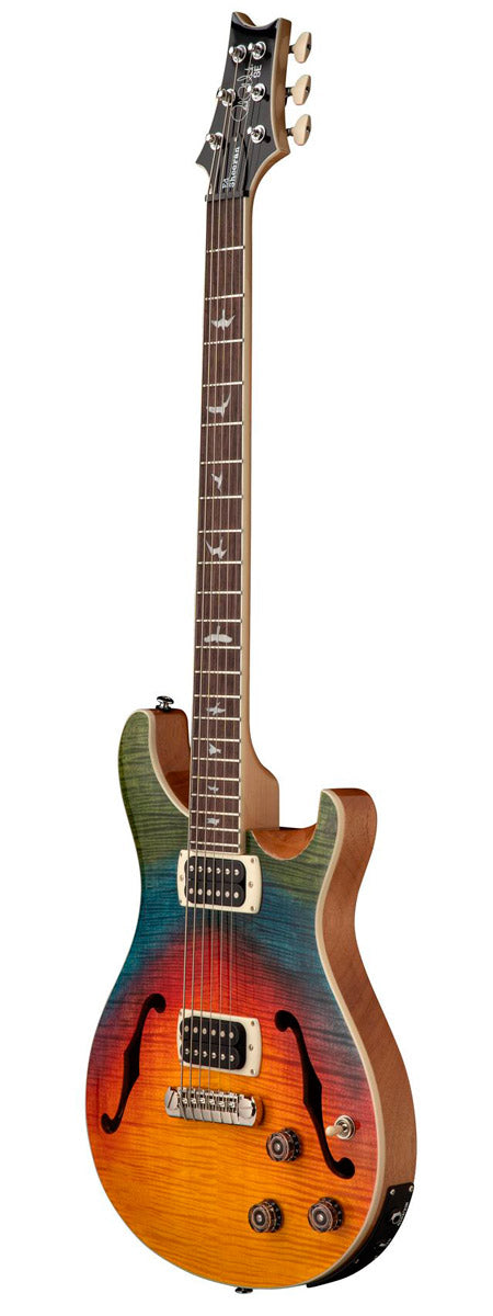 PRS SE Ed Sheeran Flat Back Hollow Body I Piezo Baritone KD Guitarra Eléctrica Kaleidoscope 2