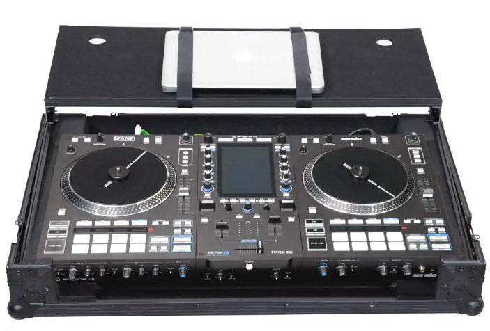 Walkasse WMC-PRODJRS1WLTBK Flight Case con Ruedas para Rane System One Negro 3