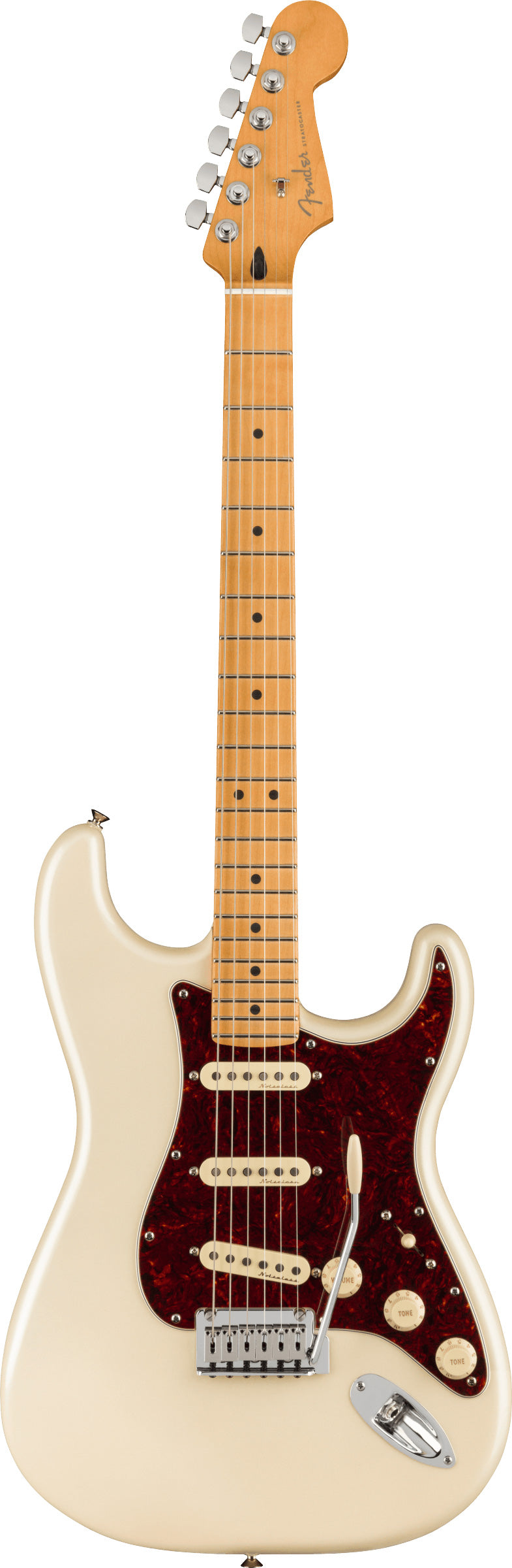 Fender Player Plus Stratocaster MN Guitarra Eléctrica Olympic Pearl 1