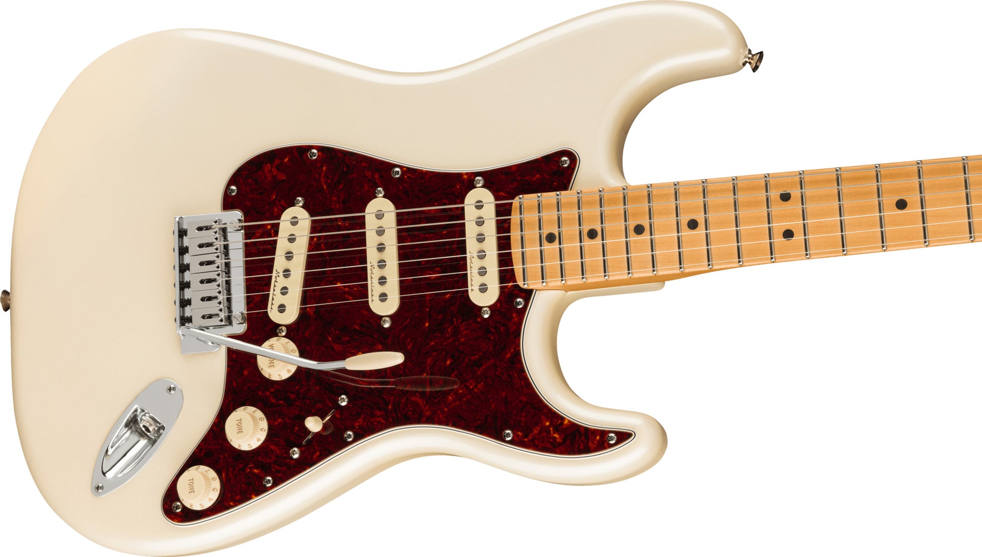 Fender Player Plus Stratocaster MN Guitarra Eléctrica Olympic Pearl 3