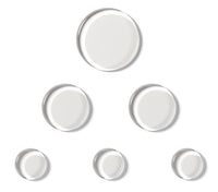 Slapklatz MI-CL Set 6 Pads de Gel Mini Claros 1