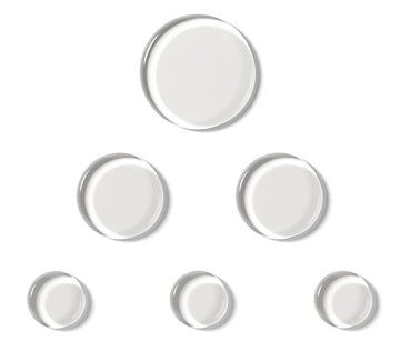 Slapklatz MI-CL Set 6 Pads de Gel Mini Claros 1