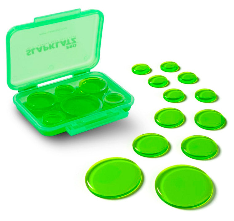 Slapklatz PRO-AG Set 12 Pads de Gel Pro Alien Green 1