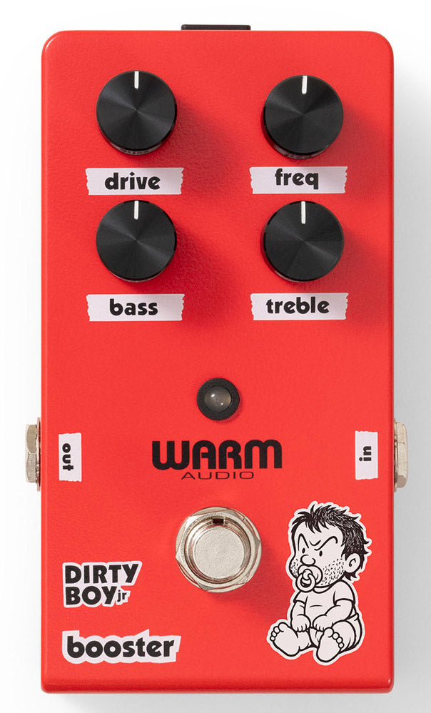 Warm Audio WA-DBJR-BOOST Dirty Boy Junior Booster Pedal Boost 1