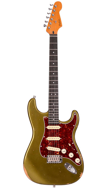 Patina PS6 SGRR Guitarra Eléctrica Sherwood Green Relic 1