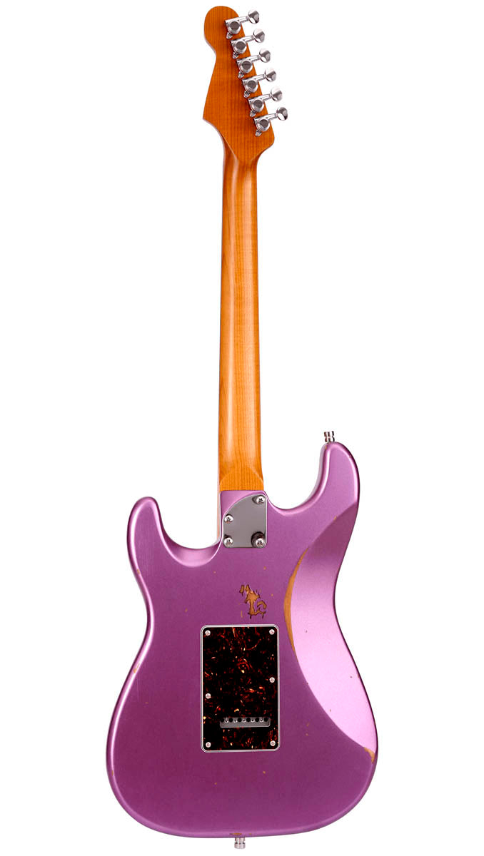 Patina PS7 PPR Guitarra Eléctrica Violeta Relic 2