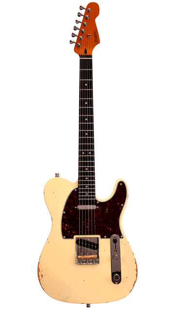Patina PT6 OWR Guitarra Eléctrica Olympic White Relic 1