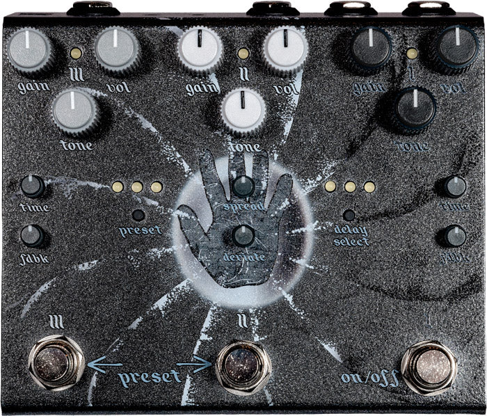 Old Blood Noise Endeavors Beam Splitter V2 Shadow Pedal Distorsión 1
