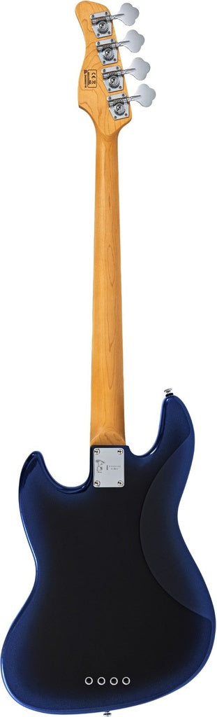 Marcus Miller V3-4 MBB New Gen Bajo Eléctrico Midnight Blue Burst 2