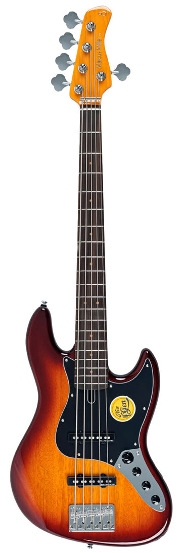 Marcus Miller V3-5 TS New Gen Bajo Eléctrico Tobacco Sunburst 1
