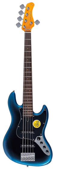 Marcus Miller V3-5 MBB New Gen Bajo Eléctrico Midnight Blue Burst 1
