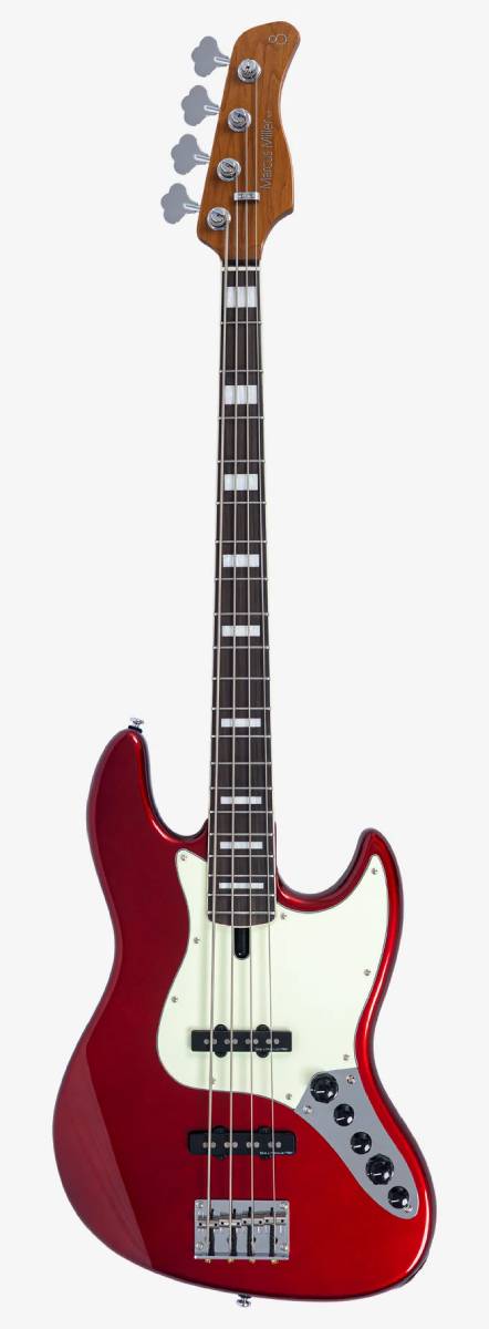 Marcus Miller V7 Alder-4 CAR New Gen Bajo Eléctrico Candy Apple Red 1
