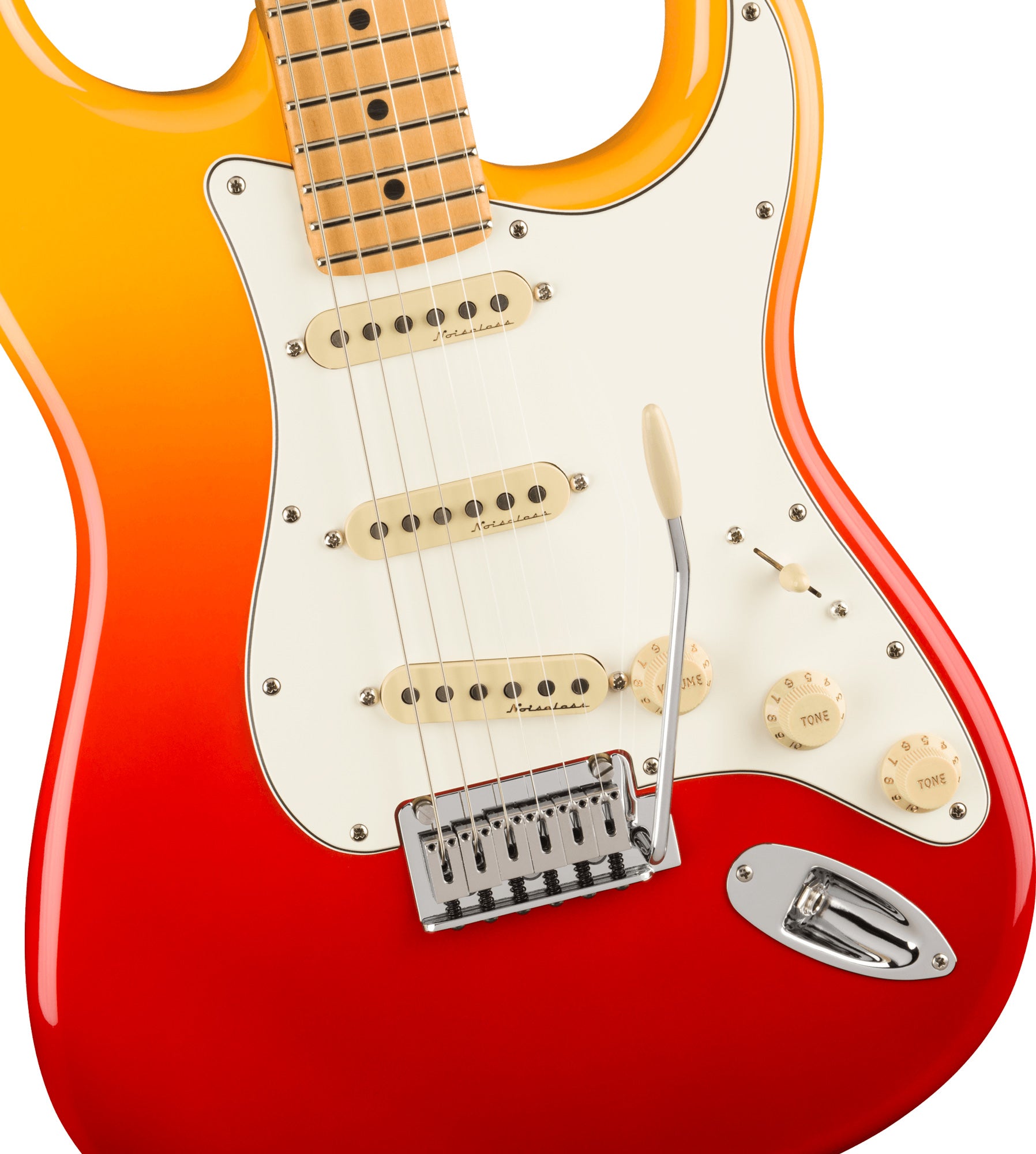 Fender Player Plus Stratocaster MN Guitarra Eléctrica Tequila Sunrise 4