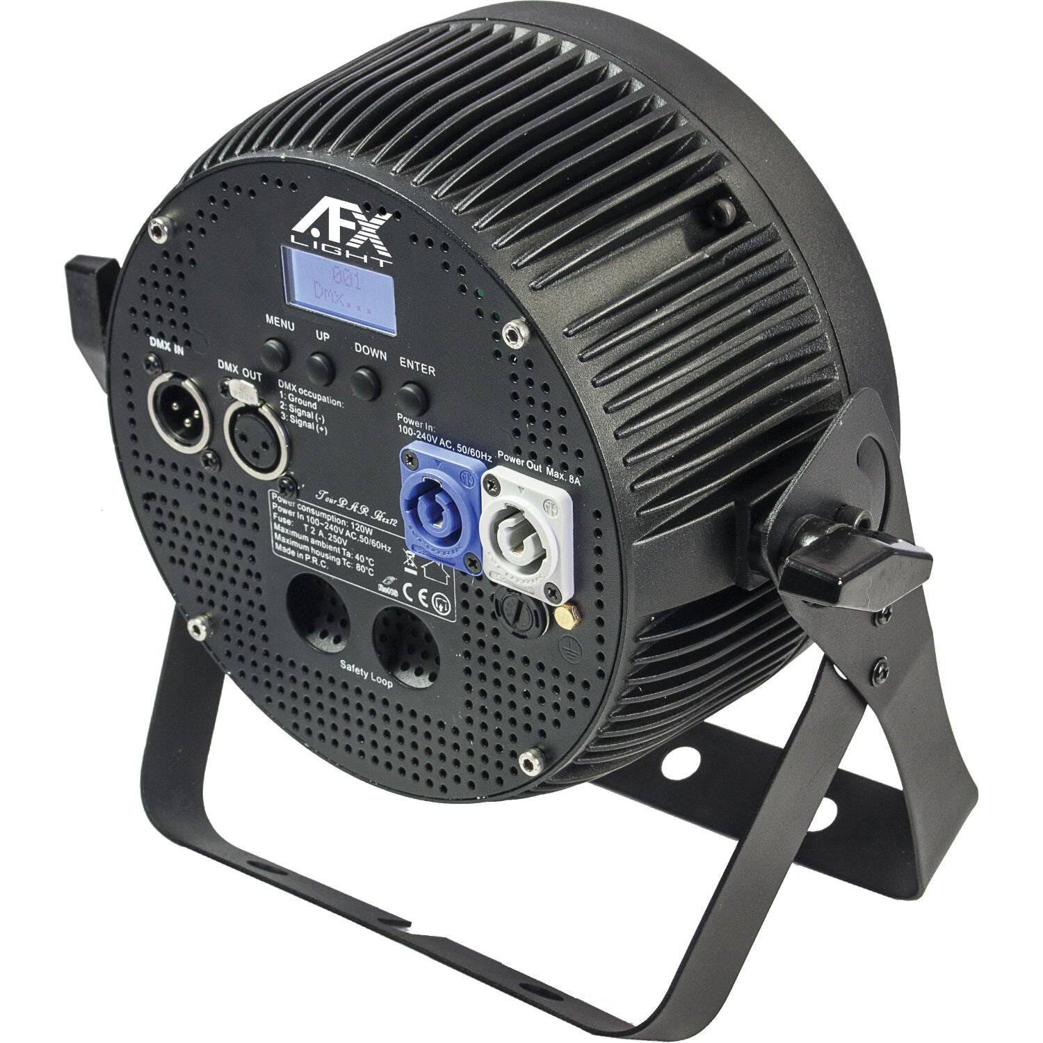 AFX Light Propar12-Hex Proyector Profesional Led 12X12W RGBWA+UV 2