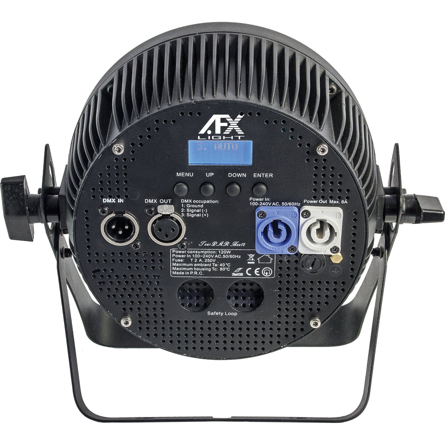 AFX Light Propar12-Hex Proyector Profesional Led 12X12W RGBWA+UV 3