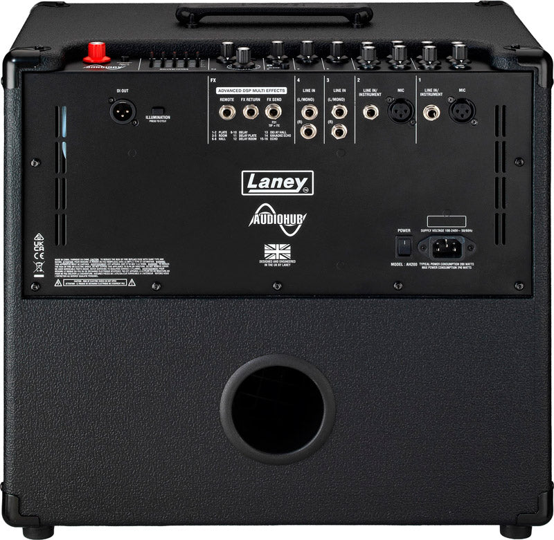 Laney AH200 AudioHub Amplificador Multi-Instrumento 2