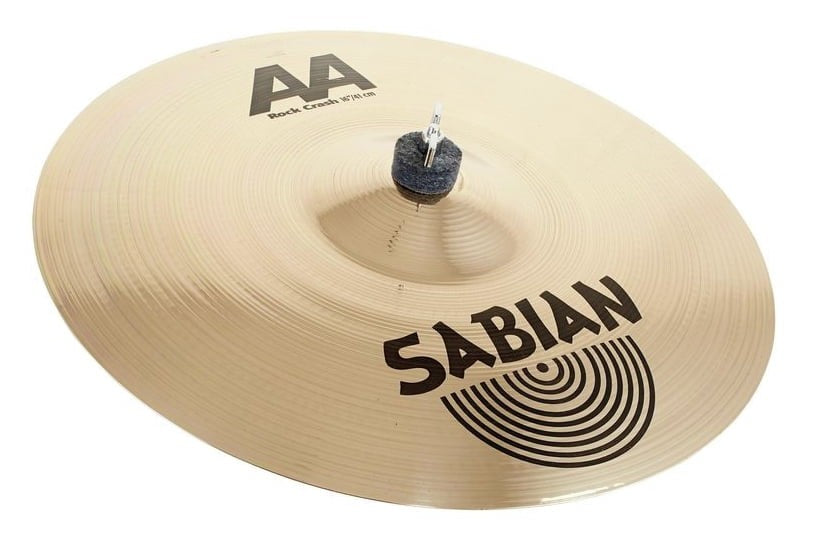 Sabian AA 21609B Rock Crash 16 Plato Batería 1