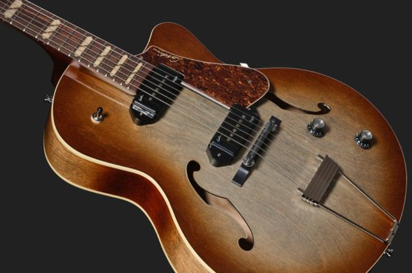 Godin 5th Avenue Kingpin II DLX CB HG Guitarra Eléctrica Copper Burst 8