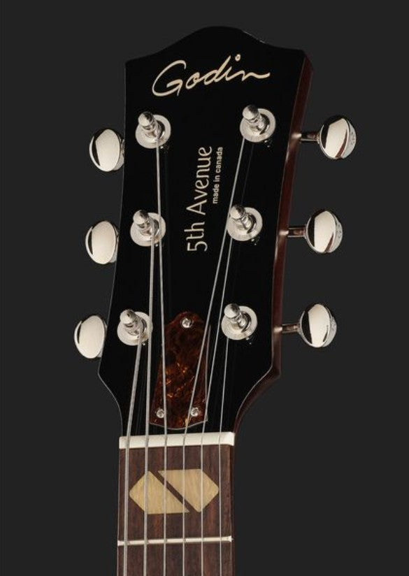 Godin 5th Avenue Kingpin II DLX CB HG Guitarra Eléctrica Copper Burst 11