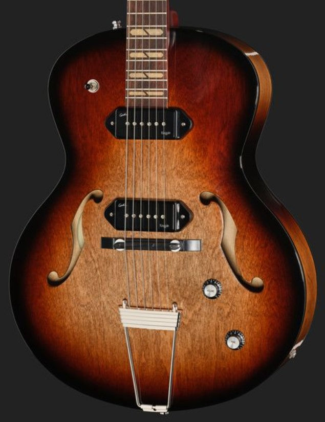 Godin 5th Avenue Kingpin II DLX VB HG Guitarra Eléctrica Vintage Burst 6