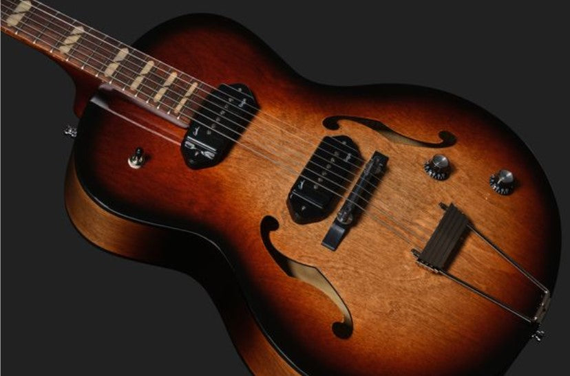 Godin 5th Avenue Kingpin II DLX VB HG Guitarra Eléctrica Vintage Burst 8
