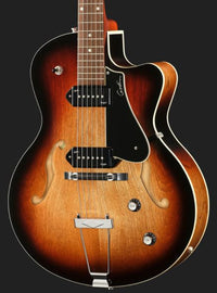 Godin 5th Avenue CW Kingpin II VB Guitarra Eléctrica Vintage Burst 6