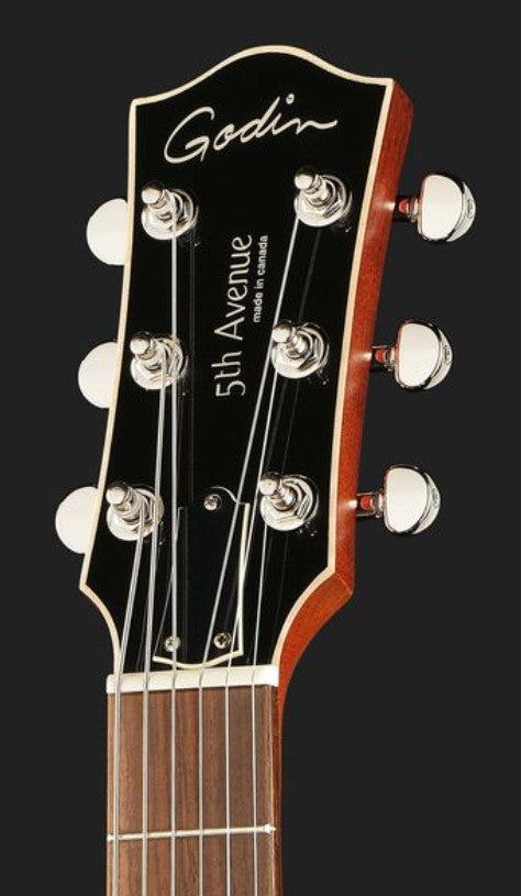 Godin 5th Avenue CW Kingpin II VB Guitarra Eléctrica Vintage Burst 17