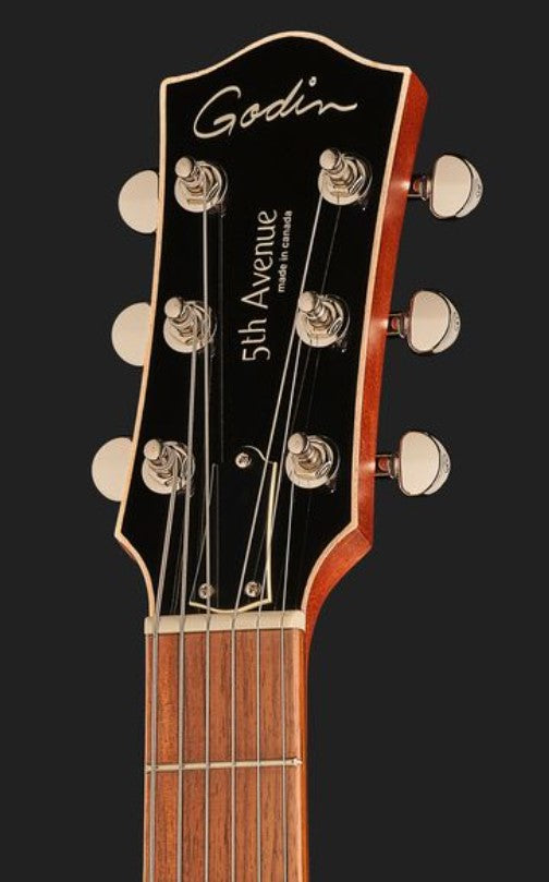 Godin 5th Avenue Kingpin P90 VB Guitarra Eléctrica Vintage Burst 11