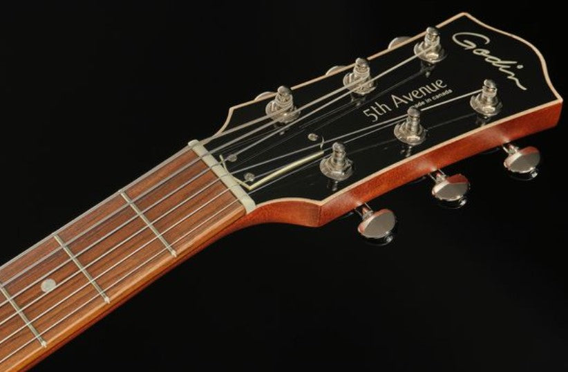Godin 5th Avenue Kingpin P90 VB Guitarra Eléctrica Vintage Burst 14