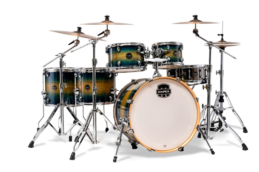 Mapex AR628SV ET Armory Batería Acústica Rainforest Burst 1