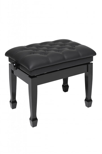 Auvisa PBH850 BKP SBK Banqueta Hidraúlica Negro Brillo 1
