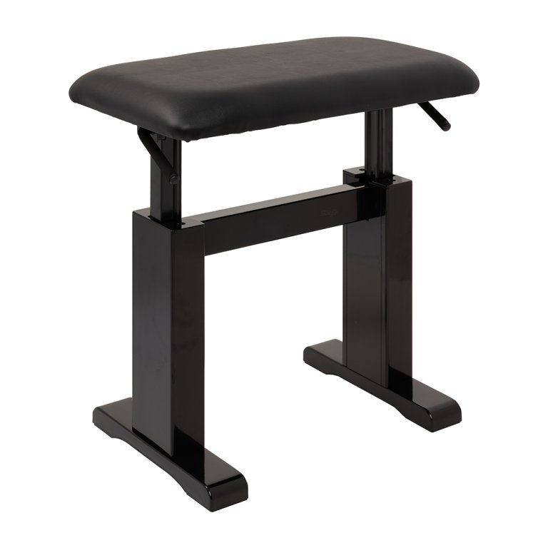 Auvisa PBH780 BKP SBK Banqueta de Piano Hidraúlica Negro Brillo 2