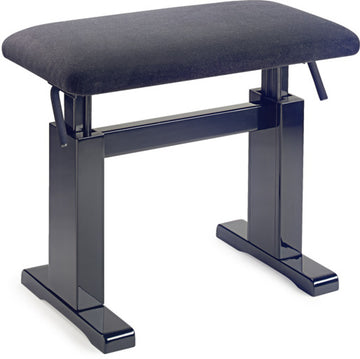 Auvisa PBH780 BKP VBK Banqueta de Piano Hidraúlica Negro Brillo 1