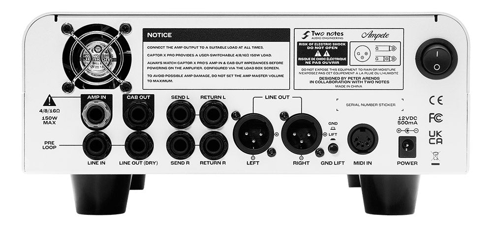 Two Notes Captor X Pro Caja de Carga Reactiva 6
