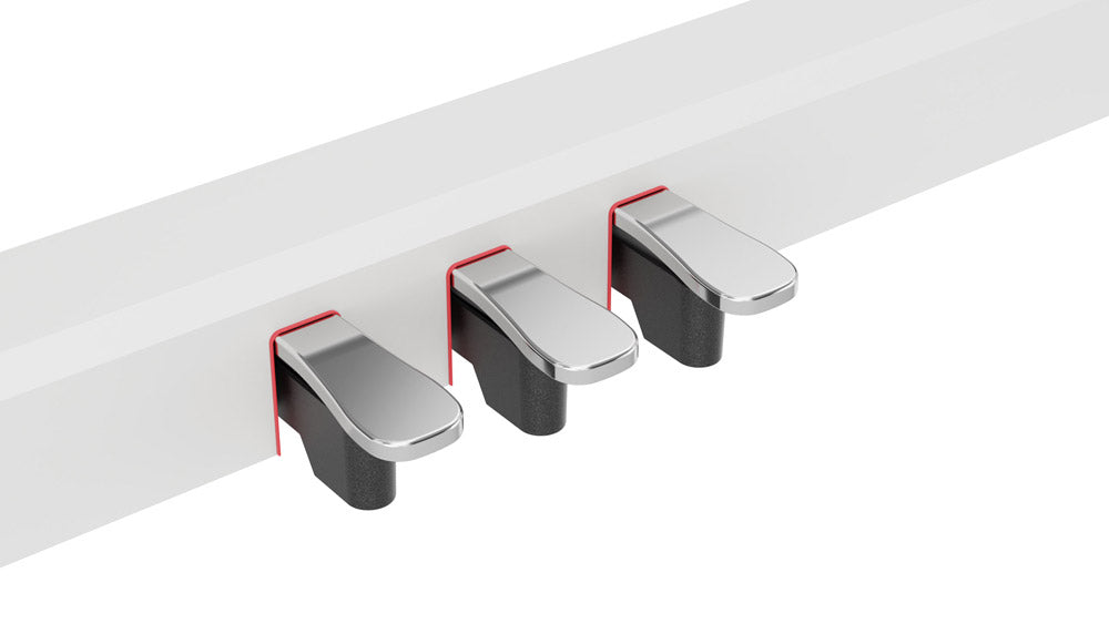 NUX NPS-2 WH Soporte con Pedales para Piano Digital NPK200 Blanco 2