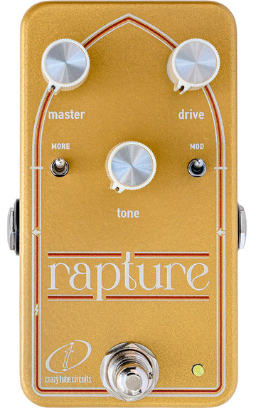 Crazy Tube Circuits Rapture Pedal Overdrive 1