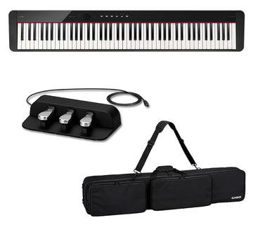 CASIO PX-S1100 BK SC800 SP34 PRIVIA PIANO DIGITAL PORTATIL NEGRO CON FUNDA Y PEDALERA