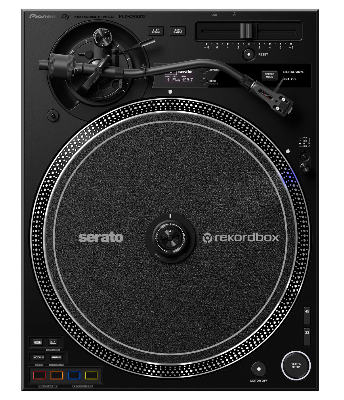 Pioneer DJ PLX-CRSS12 Plato Giratorio Profesional Tracción Directa 1