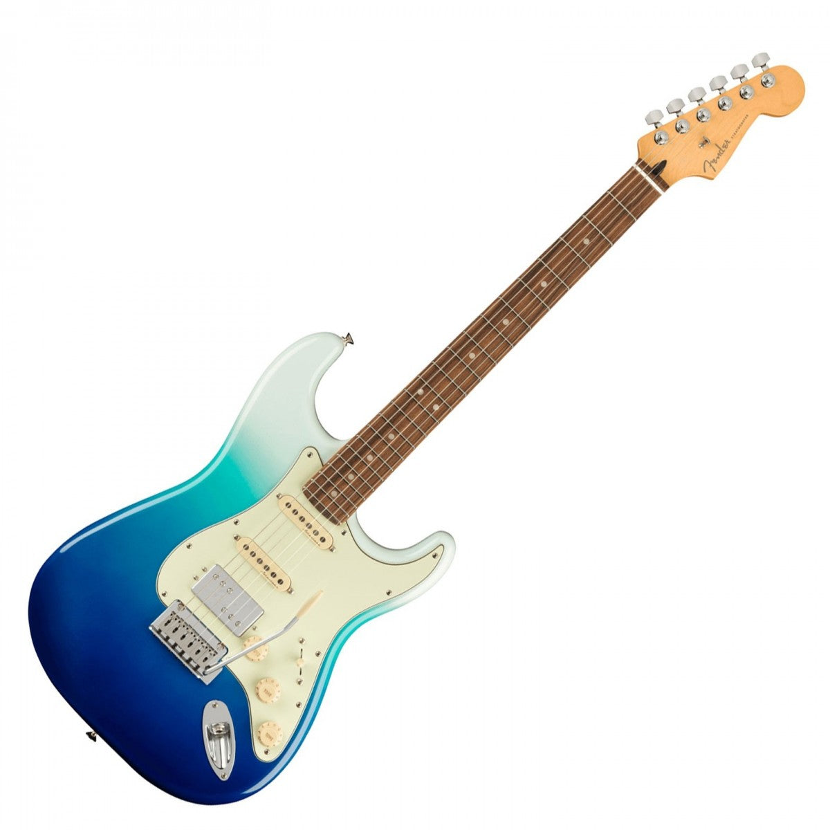 Fender Player Plus Stratocaster HSS PF Guitarra Eléctrica Belair Blue 7