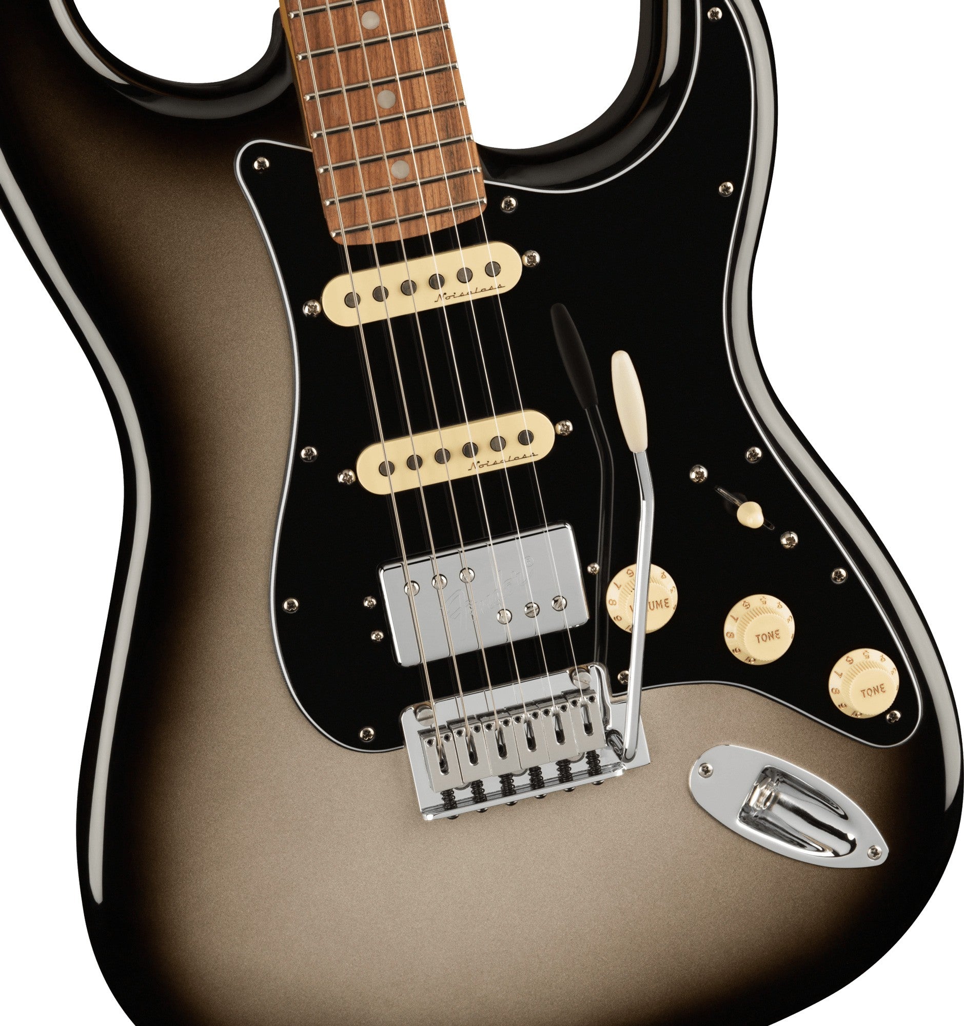 Fender Player Plus Stratocaster HSS PF Guitarra Eléctrica Silverburst 4