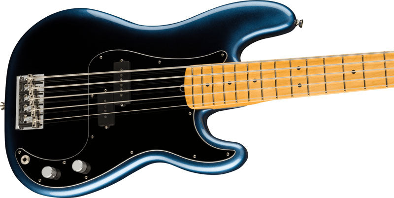 Fender American Professional II Precision Bass V MN Bajo Eléctrico 5 Cuerdas Dark Night 3