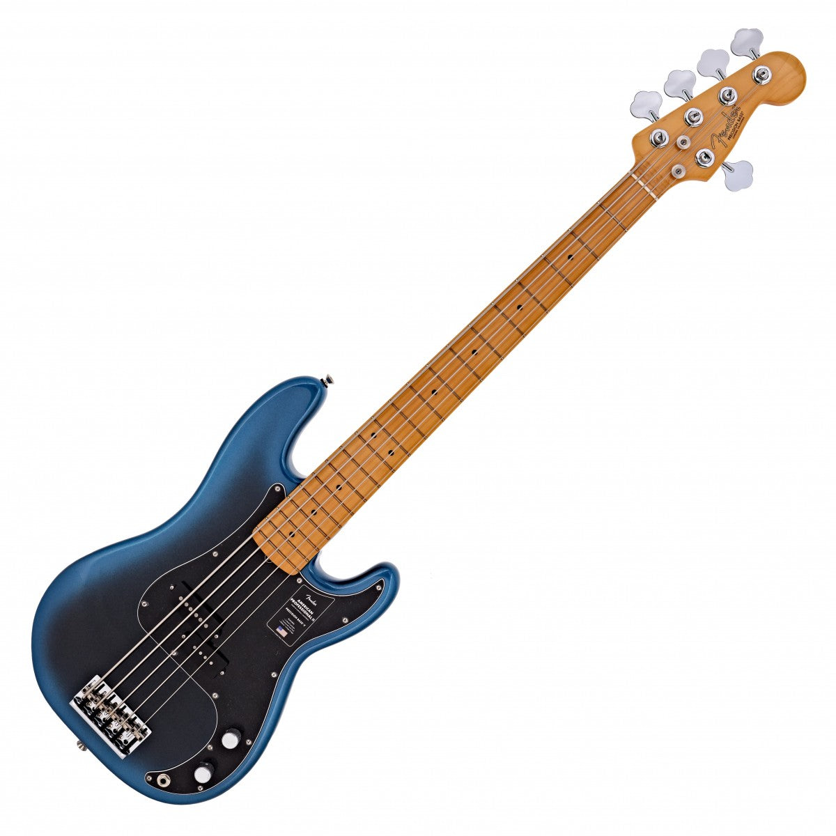 Fender American Professional II Precision Bass V MN Bajo Eléctrico 5 Cuerdas Dark Night 7