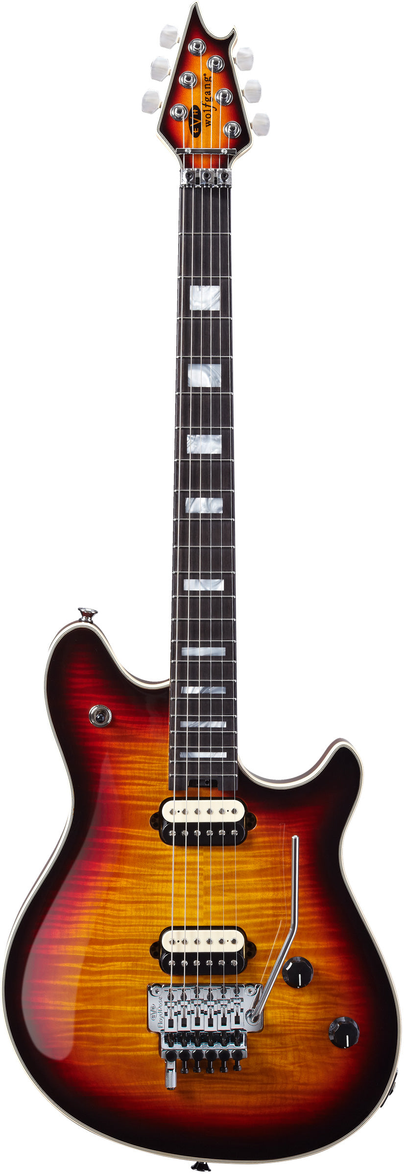 EVH Wolfgang USA EB Guitarra Eléctrica 3 Colores Sunburst 1