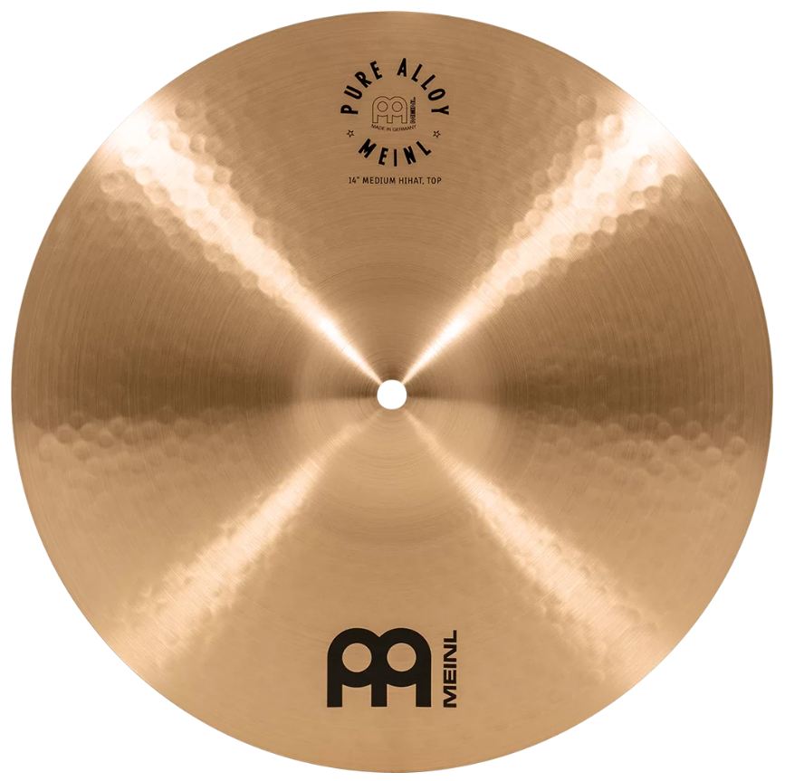 Meinl PA14MH Pure Alloy Traditional Medium Hi Hat 14 Platos Batería 5